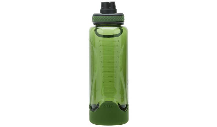 Smash Active Chugger Khaki water bottle 1 litre, UK version