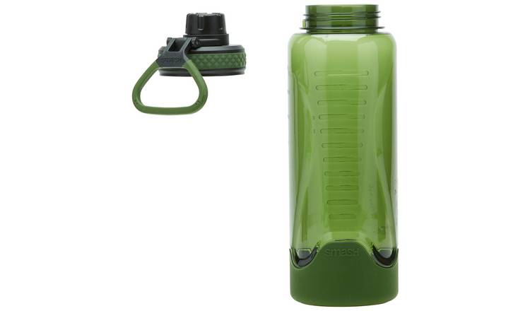 Smash Active Chugger Khaki water bottle 1 litre, UK version