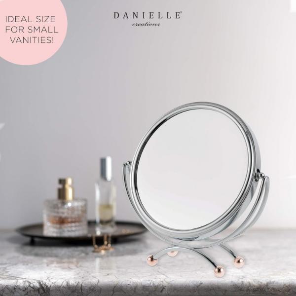 Danielle Creations magnifying mirror 20cm, imported from the UK
