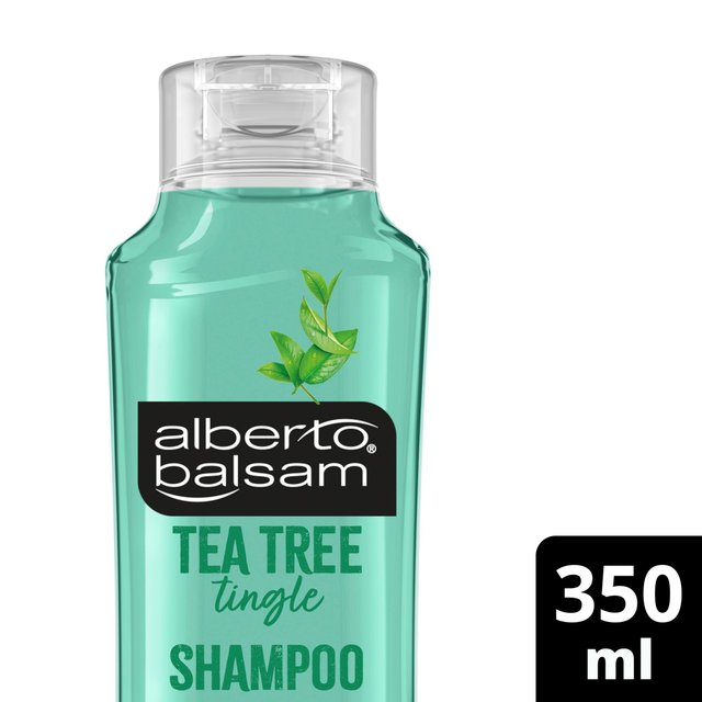 Alberto Balsam Tea Tree Tingle Shampoo   350ml GOODS M&S   