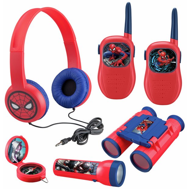 Marvel Spider-Man three piece walkie talkie set - British product