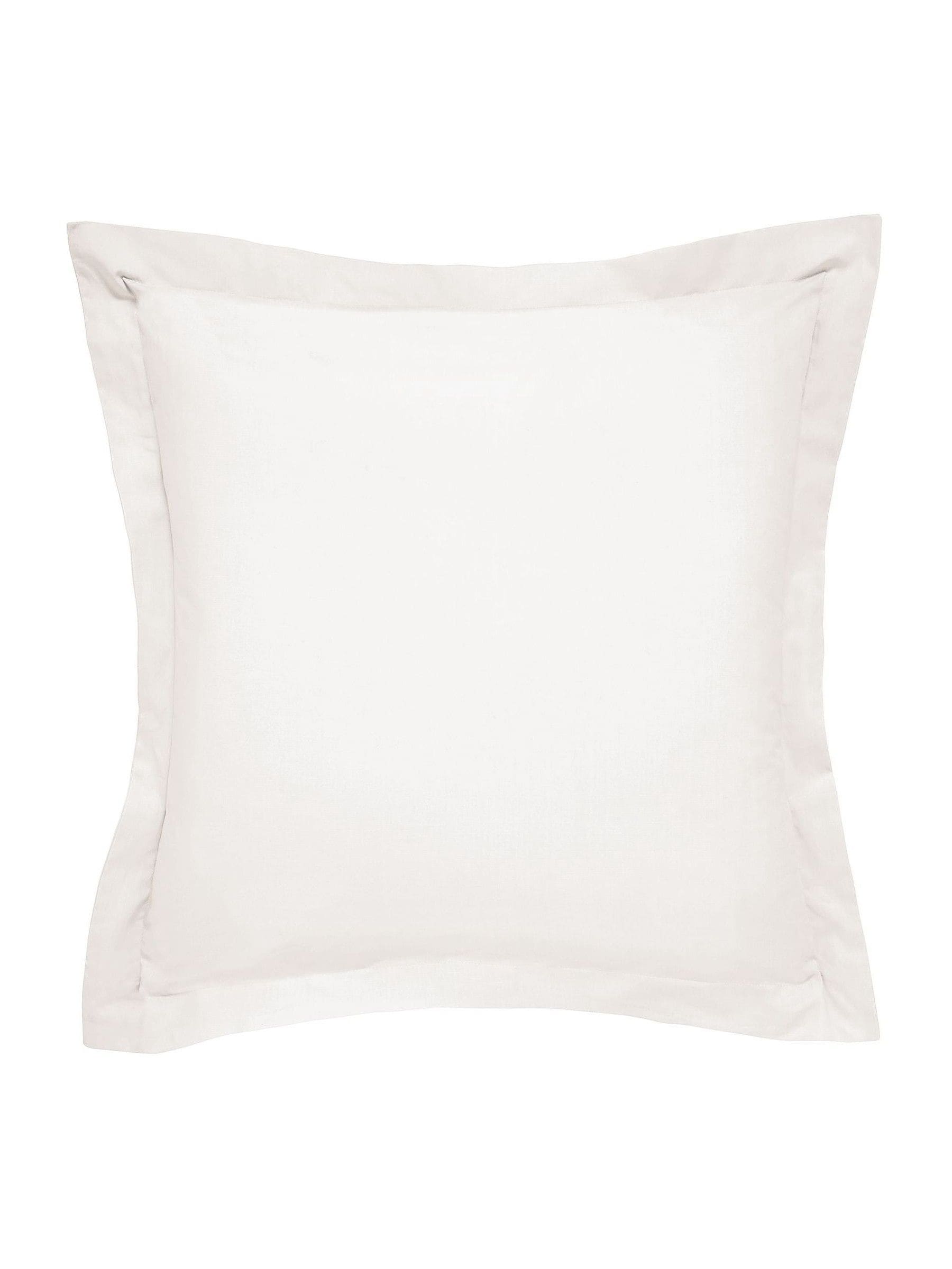 Bedeck Of Belfast cream Egyptian cotton sateen square pillowcase 1000tc, UK version