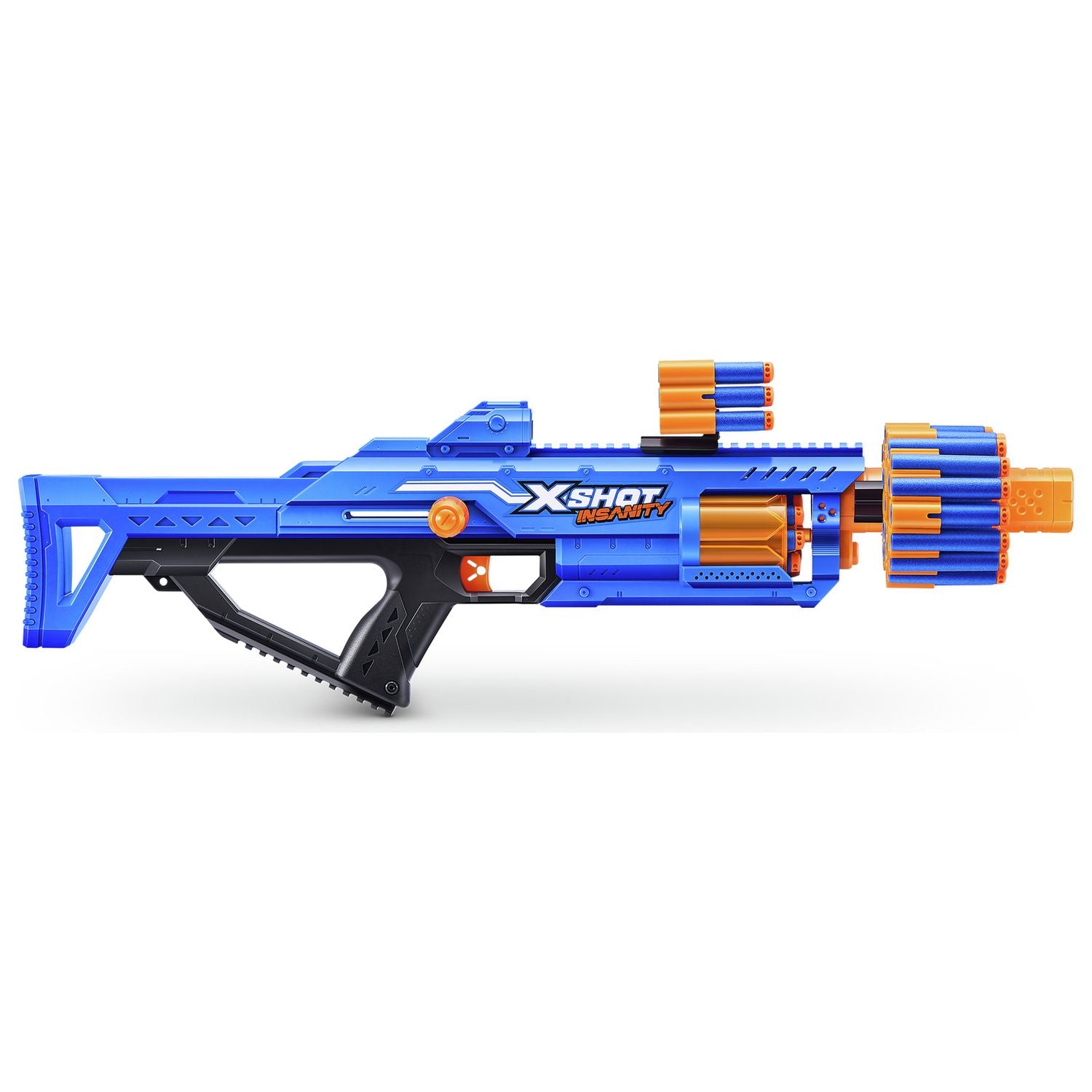 XSHOT Insanity Berzerko foam dart blaster 48 darts - British product