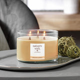 Nature's Wick Bergamot and Neroli multiwick candle (British brand)