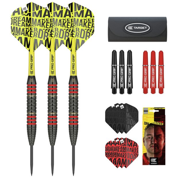 Target Dimitri Van den Bergh 22g brass darts set (British brand)