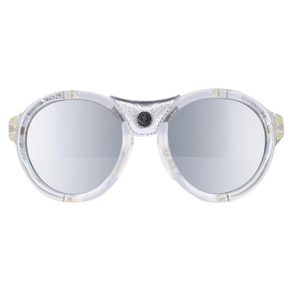 Moncler silver round sunglasses (British brand)
