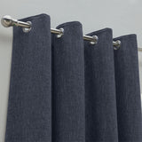 Habitat Blackout Eyelet Curtains Forest Green 168x183cm, UK version