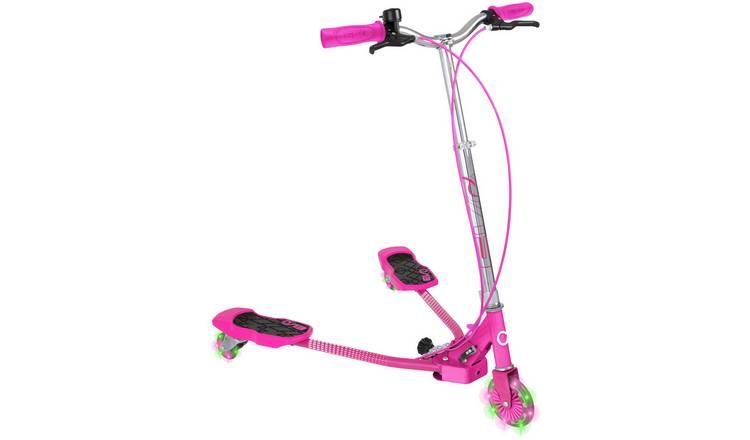 EVO Light Up V-Flex Foldable Scooter - Pink GOODS Argos