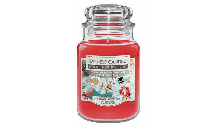 Yankee Candle Night Before Christmas large scented candle (British brand)