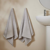 Home Essentials hand towels grey 2 pack 50x80cm (British brand)