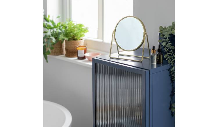 Argos Home swivel mirror 21x19cm, imported from the UK
