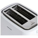 Cookworks white 2-slice toaster with plastic exterior - British product