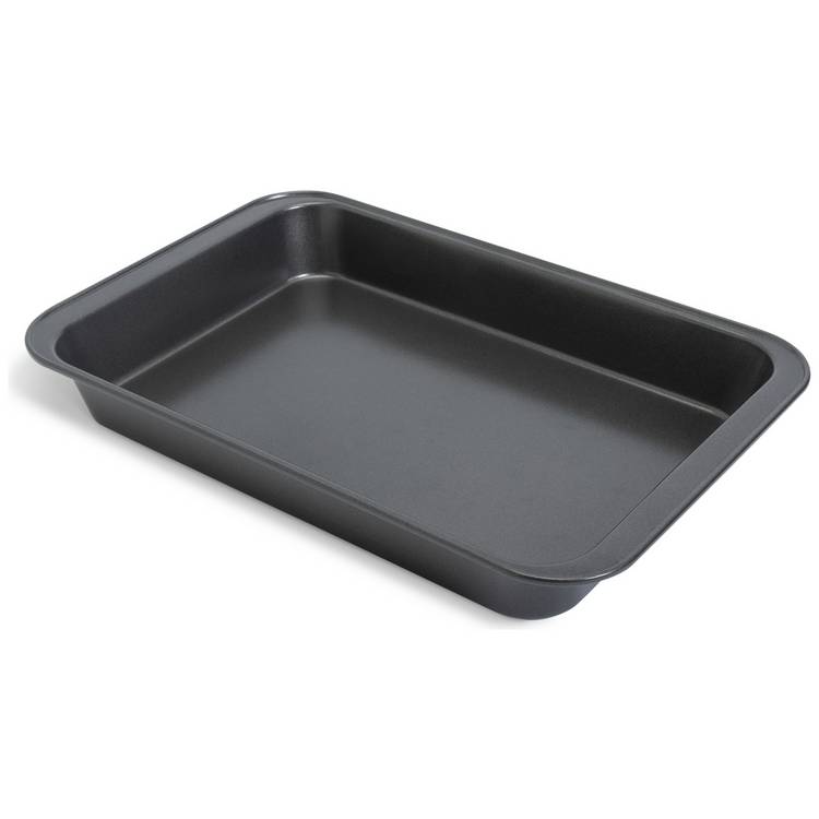 Habitat non-stick carbon steel roaster set 2 piece, imported from the UK