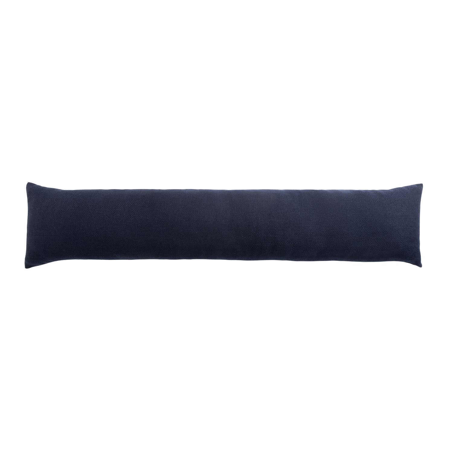 Habitat basket weave draught excluder navy 90cm - British product