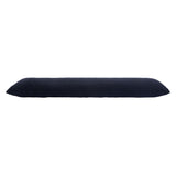 Habitat basket weave draught excluder navy 90cm - British product