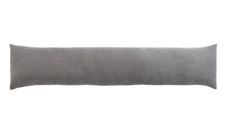 Habitat basket weave draught excluder grey 90cm - British product