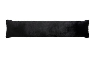 Argos Habitat Faux Fur Draught Excluder - Black- Buy online at McGrocer
