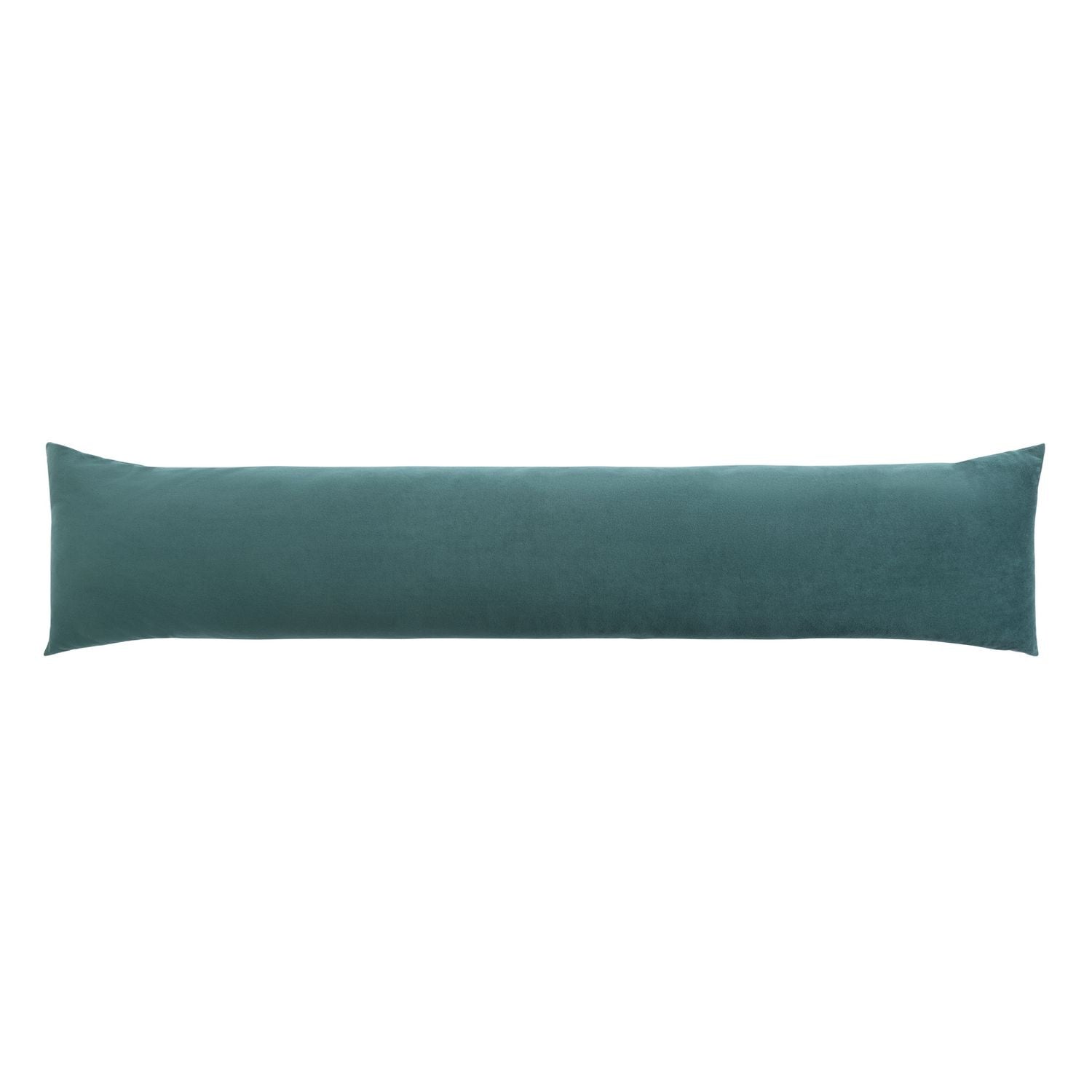 Habitat velour draught excluder green, imported from the UK