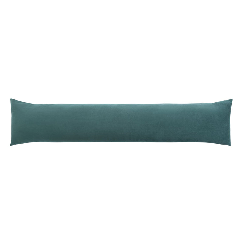Habitat velour draught excluder green, imported from the UK