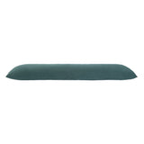 Habitat velour draught excluder green, imported from the UK
