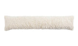 Habitat faux shearling draught excluder Oatmeal 90cm, imported from the UK