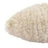 Habitat faux shearling draught excluder Oatmeal 90cm, imported from the UK