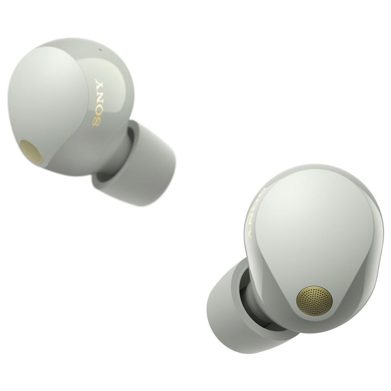 Sony WF1000XM5 true wireless earbuds ANC silver, UK version
