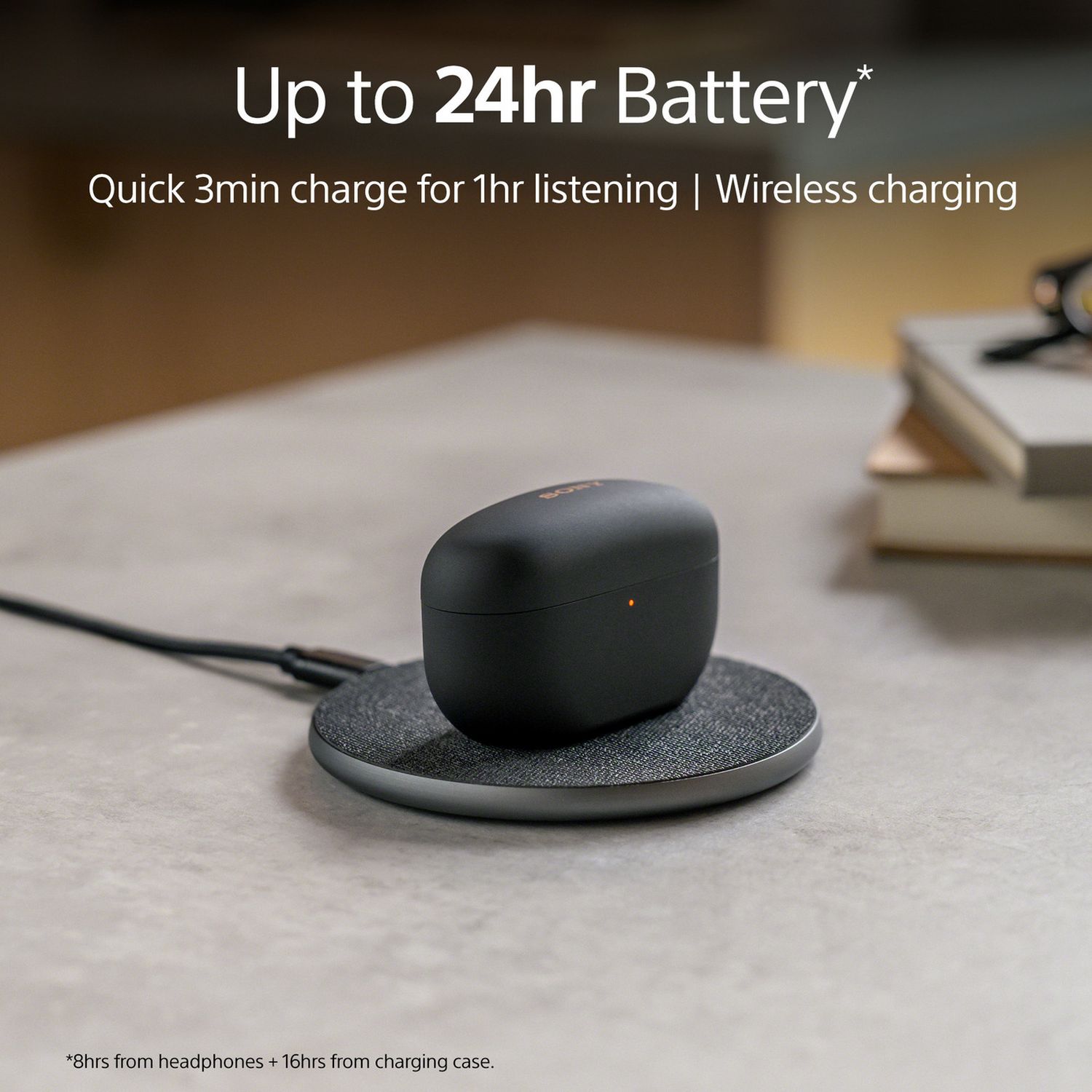Sony WF1000XM5 true wireless noise cancelling earbuds, imported from the UK