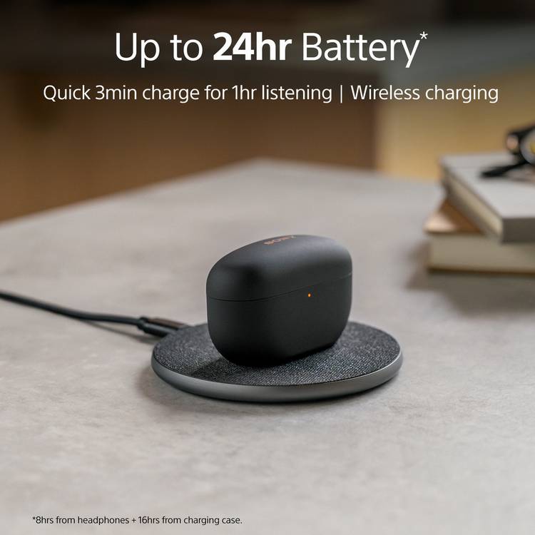 Sony WF1000XM5 true wireless noise cancelling earbuds, imported from the UK