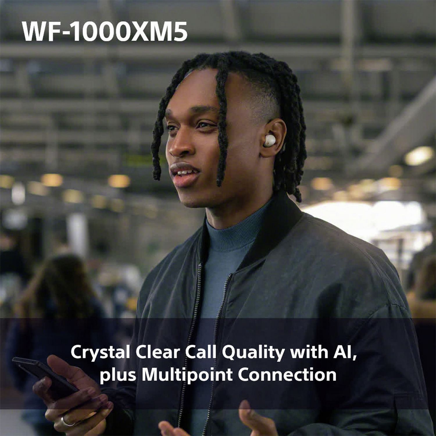 Sony WF1000XM5 true wireless noise cancelling earbuds, imported from the UK