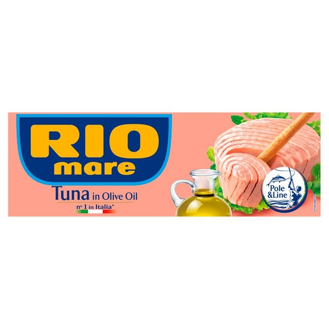 Rio Mare Tuna In Olive Oil   3 x 80g GOODS M&S   