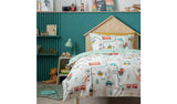 Habitat transport themed toddler bedding set, imported from the UK