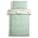Habitat transport themed toddler bedding set, imported from the UK