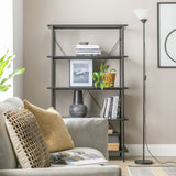 Argos Home uplighter floor lamp black 178cm (British brand)