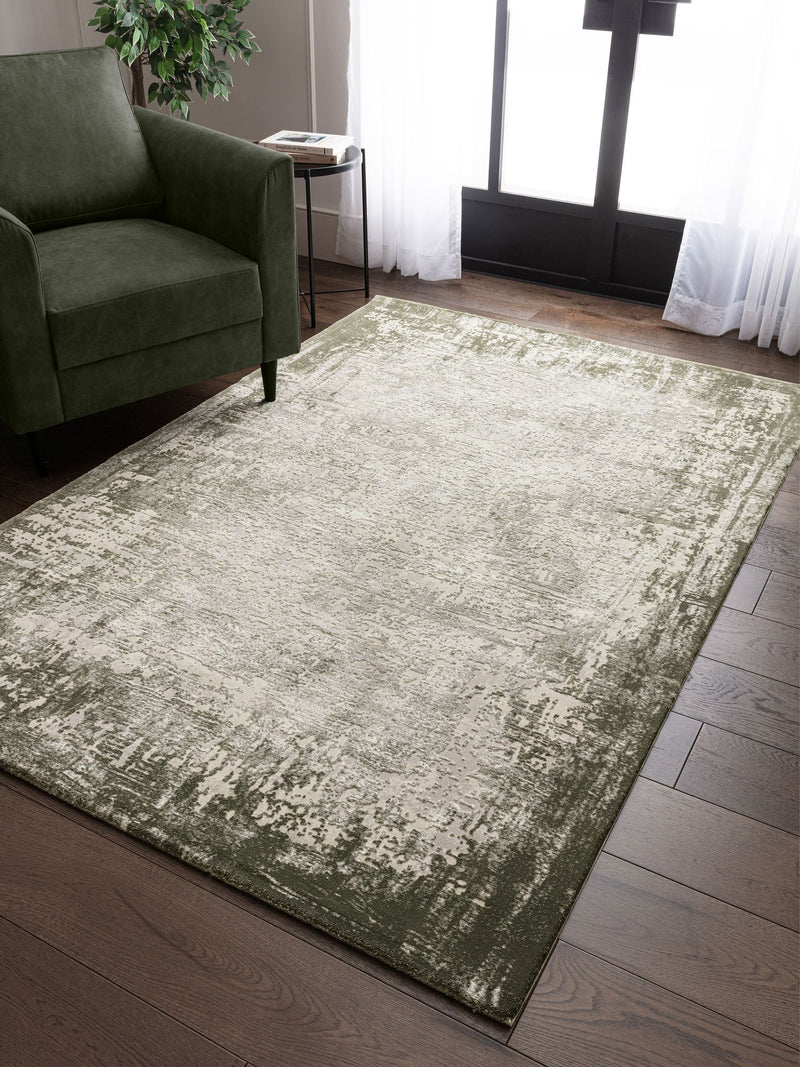 Asiatic Rugs Green Kuza Border Rug