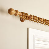 Argos Home wooden curtain pole 240cm - British product
