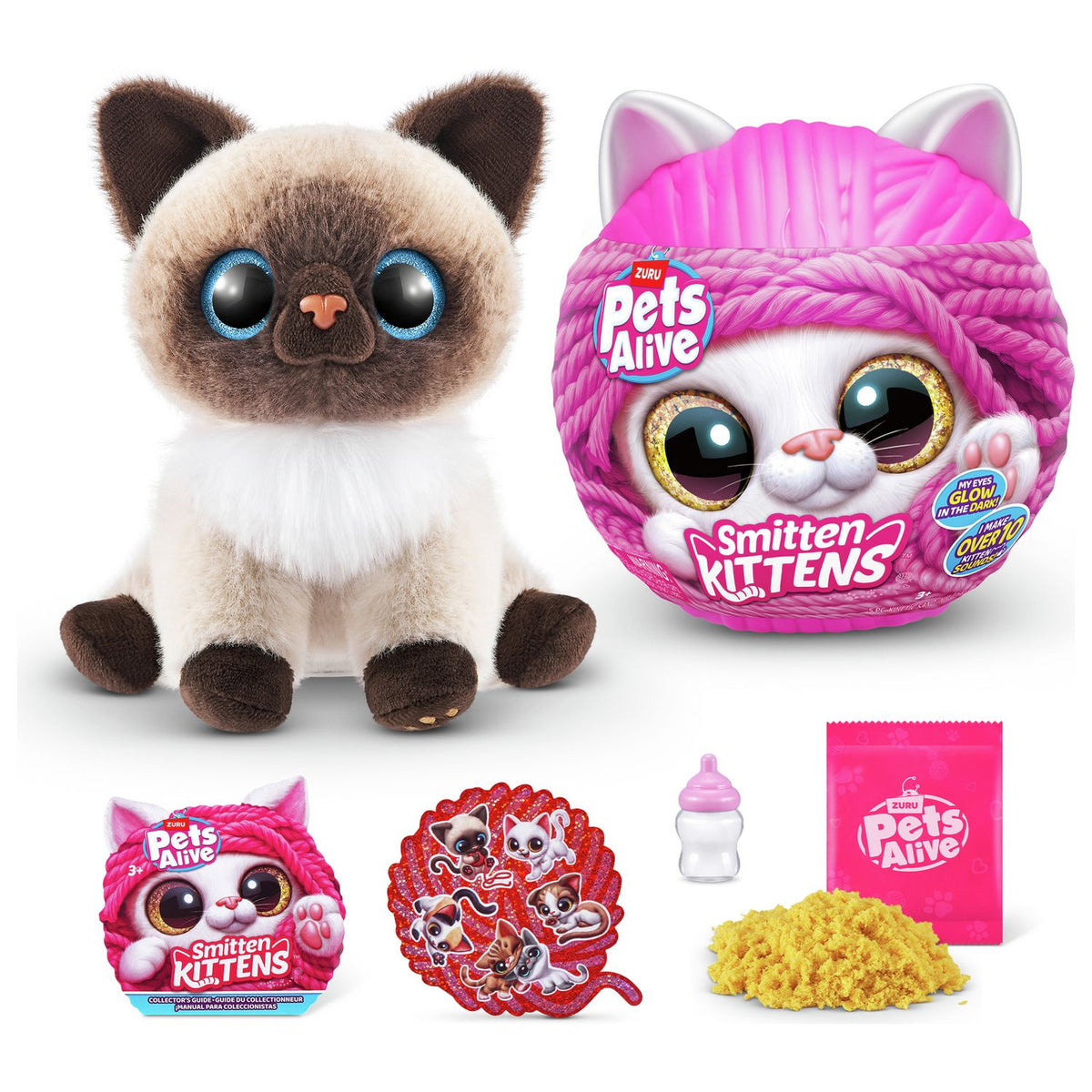 Pets Alive Smitten Kitten interactive toy (British brand)