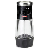 OXO Softworks acrylic salt grinder black, UK version