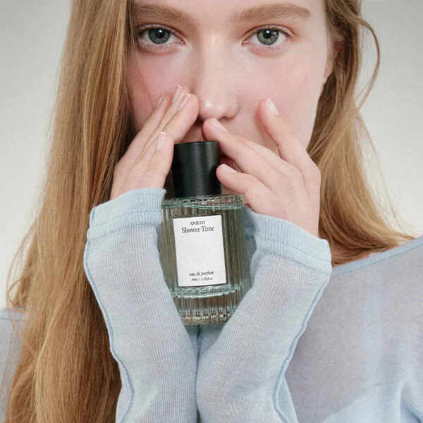 anillO Shower Time eau de parfum 50ml bottle (British brand)