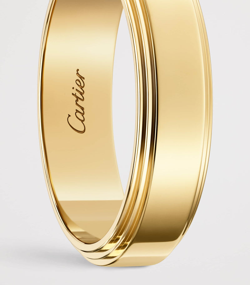 Cartier d'Amour wedding ring 18k yellow gold 5mm, UK version