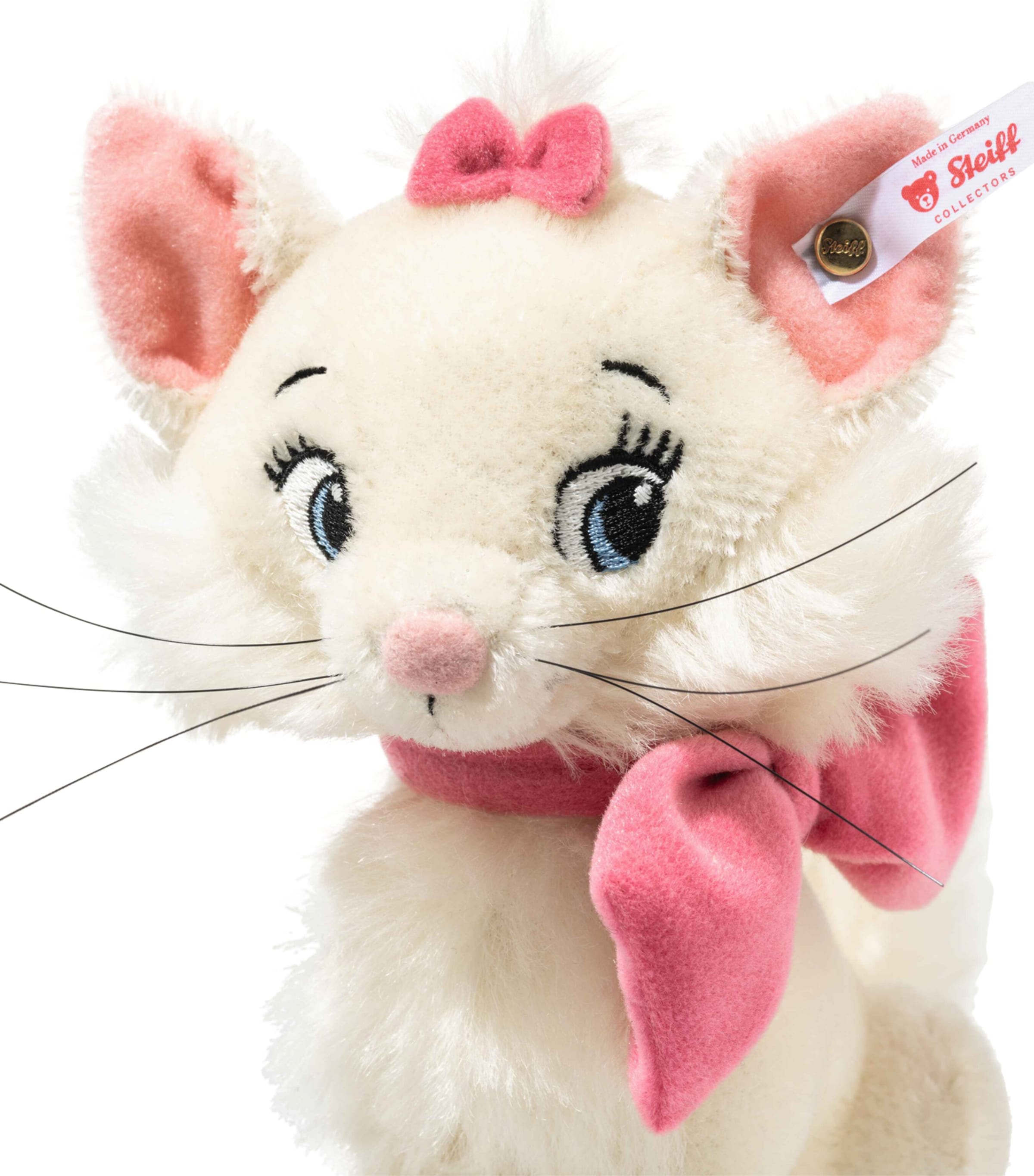 Steiff soft toy Disney Aristocat Marie 12cm (British brand)