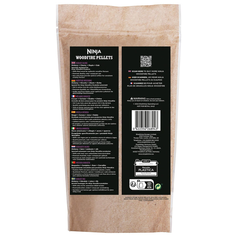 Ninja BBQ pellets Robust Blend 900g, UK version