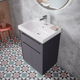 Tavistock Kew floor mounted vanity unit with ceramic basin, UK version