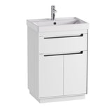 Tavistock Kew floor mounted vanity unit 59.2 cm white, UK version