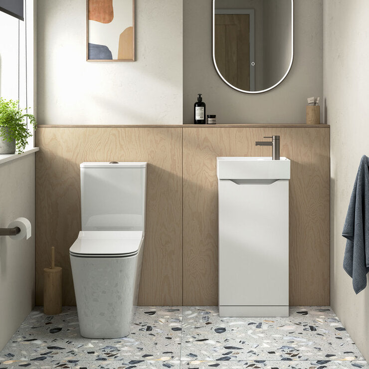 Tavistock Coda Cloakroom basin unit 39.7 cm, imported from the UK