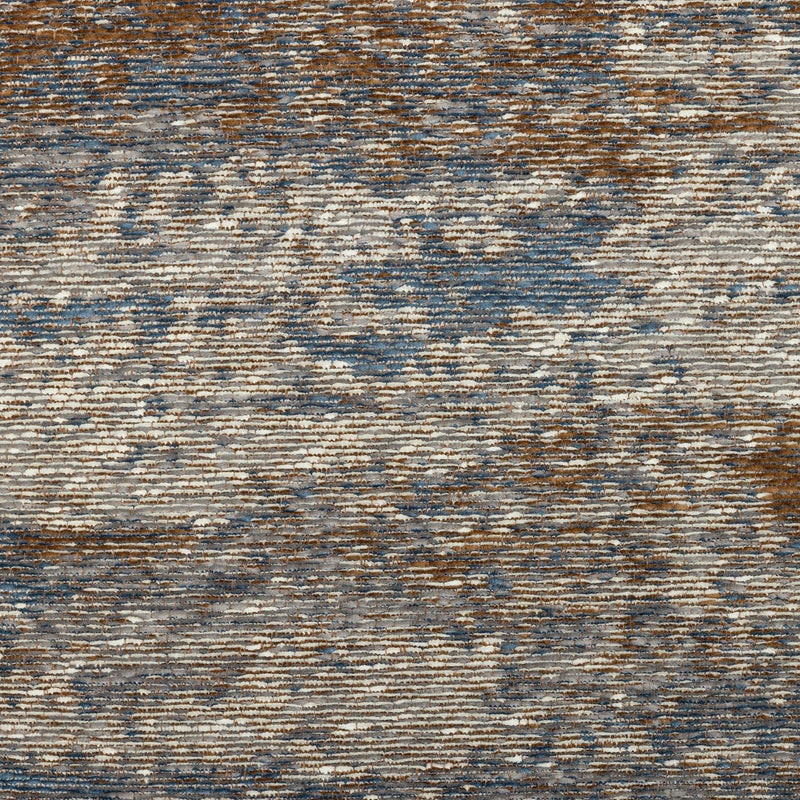 Habitat Distressed Abstract Blue  Rug - 160x230cm