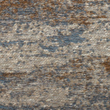 Habitat Distressed Abstract Blue  Rug - 160x230cm