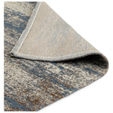 Habitat Distressed Abstract Blue  Rug - 160x230cm