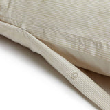 Habitat bedding set neutral stripe single - British product
