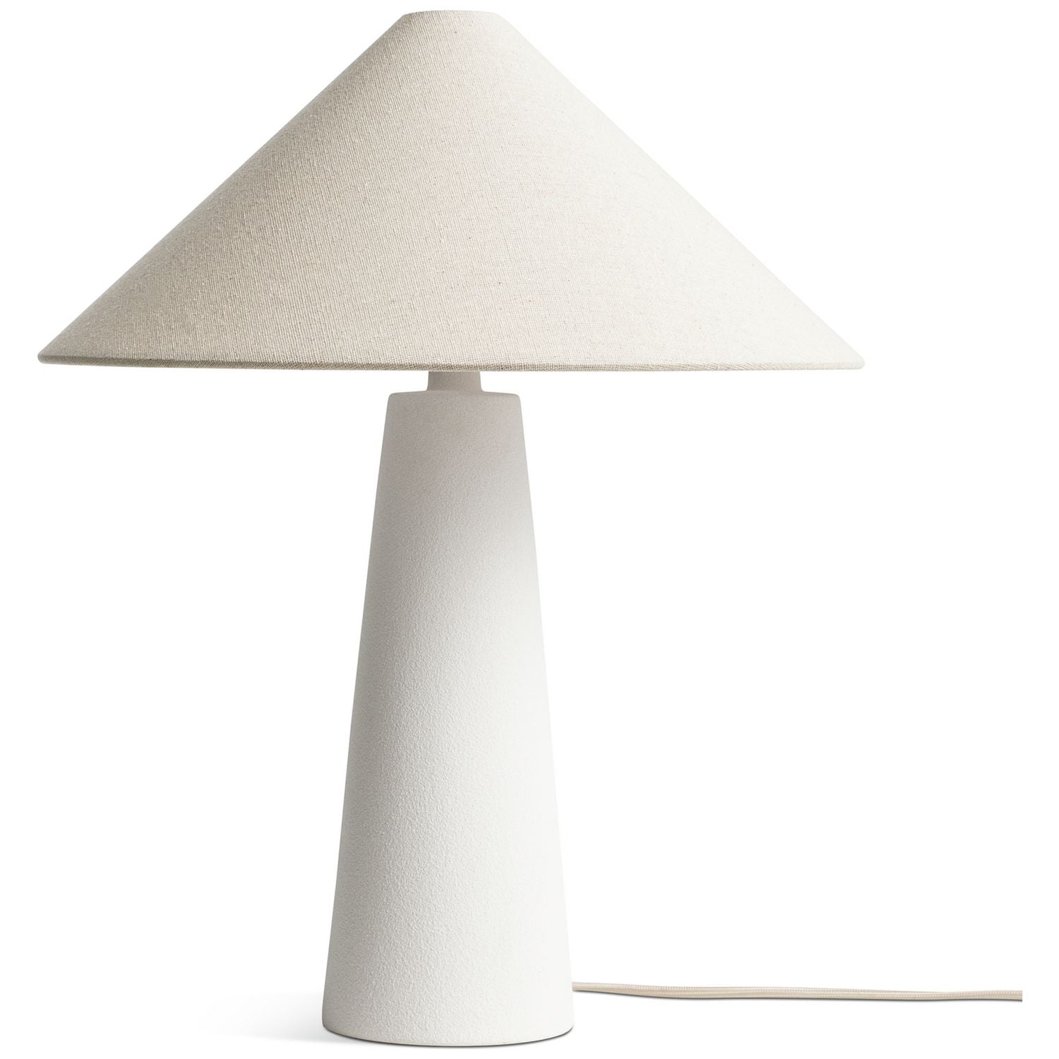 Habitat conical ceramic table lamp 49cm, UK version